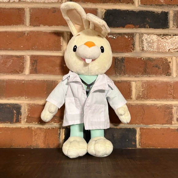 Baby First TV Doctor Harry the Bunny Plush Rabbit Stuffed Animal Dr. Rare HTF - Picture 5 of 6